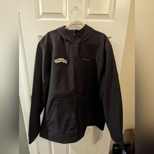 Men's 2XL brand new performance jacket  with hood.